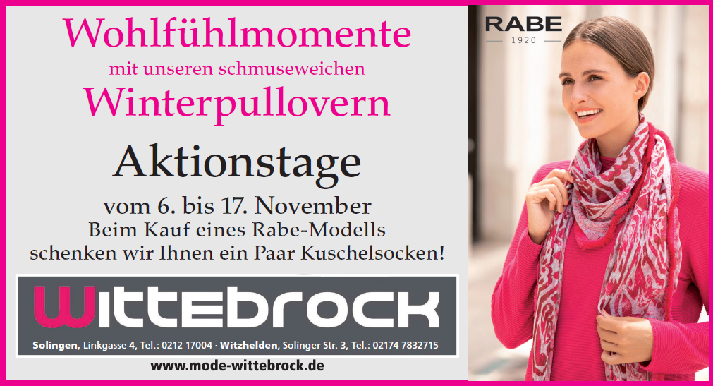 Winterpullover bei Mode Wittebrock