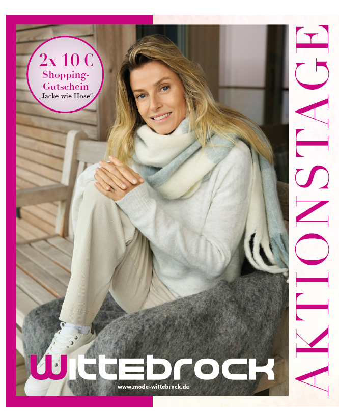 Jacke wie Hose Aktion